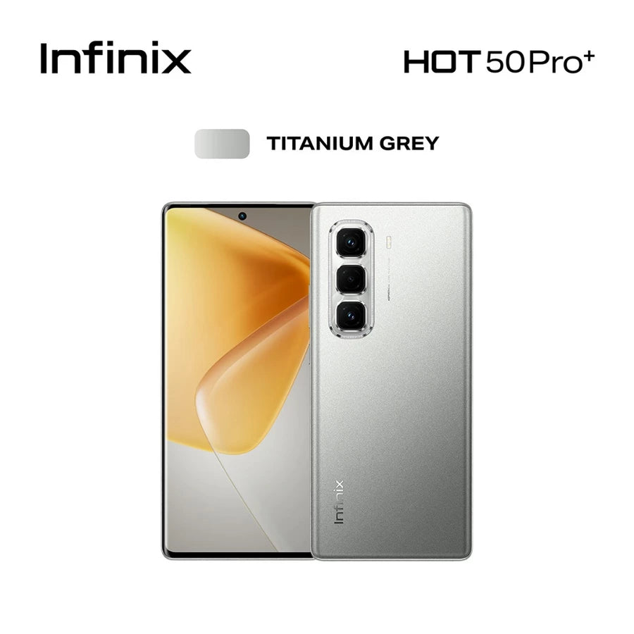 Infinix HOT 50 Pro+, (up to 16GB [8GB + 256GB], Helio G100, 120hz AMOLED, (1 year local warranty)